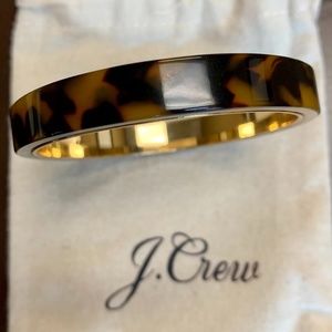 Gold Tortoise Bangle by J. Crew